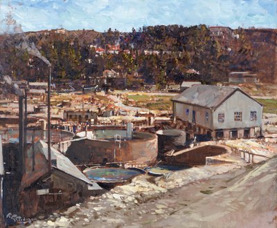 The New Gogh Gold Mine, 1917 by Robert Gwelo Goodman